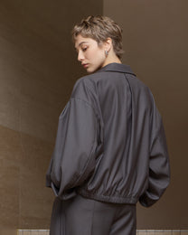 LUMI EMBROIDERY COACH JACKET