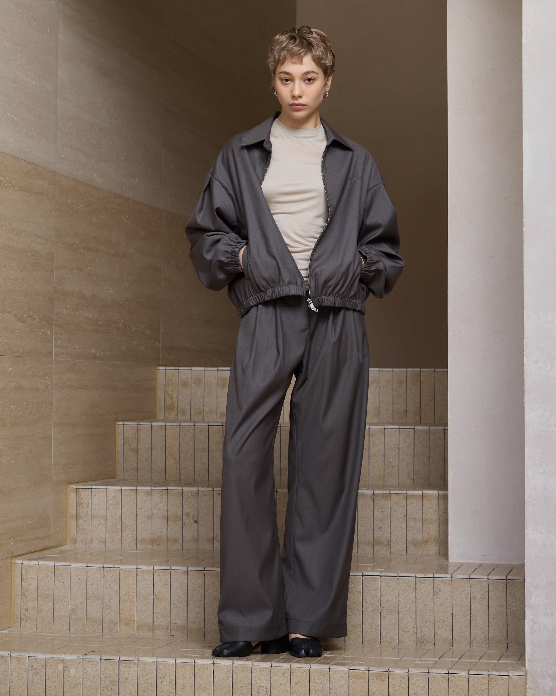 LUMI EMBROIDERY COACH JACKET