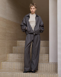 LUMI EMBROIDERY COACH JACKET