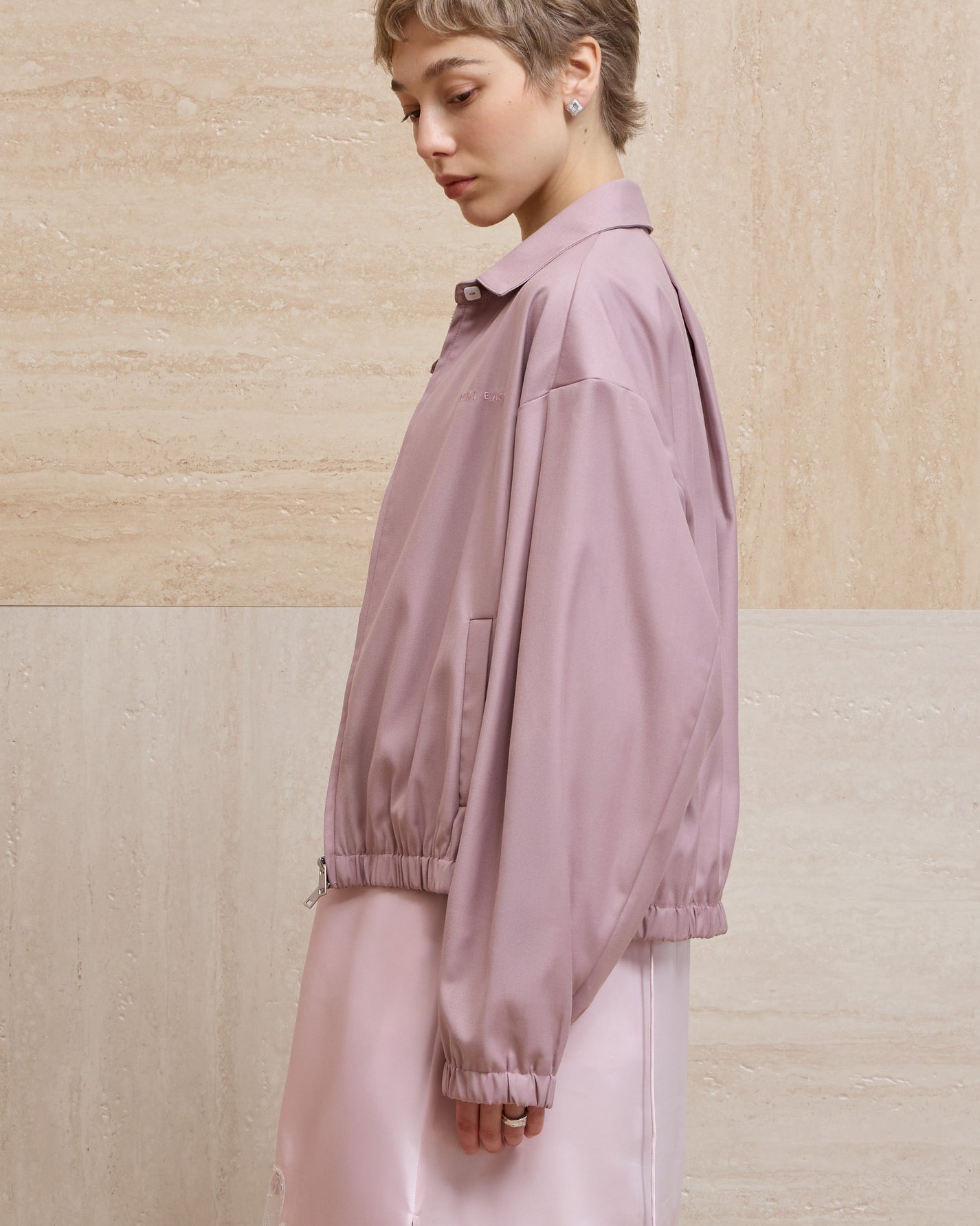 LUMI EMBROIDERY COACH JACKET