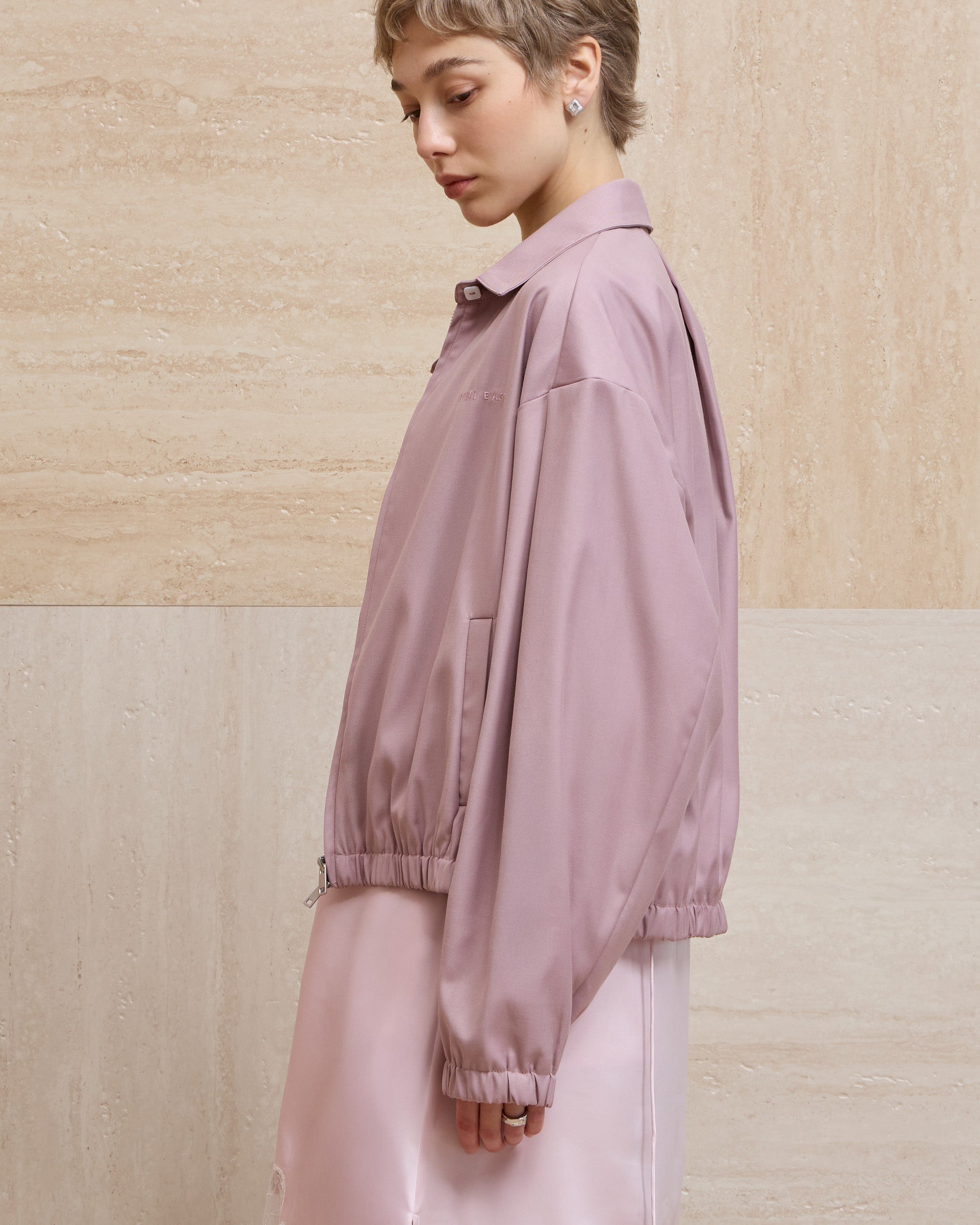 LUMI EMBROIDERY COACH JACKET