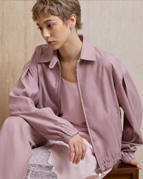 LUMI EMBROIDERY COACH JACKET