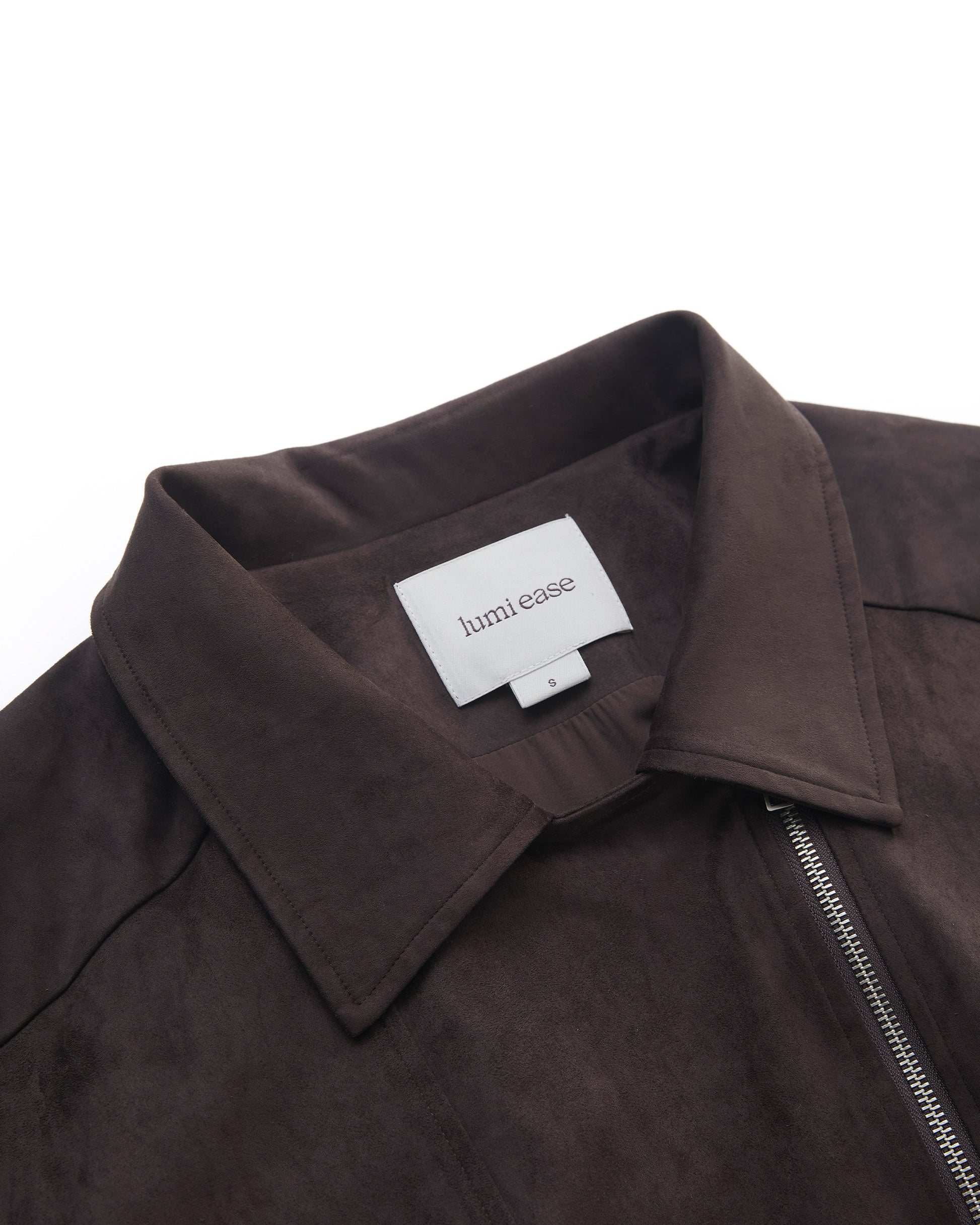 SUEDE MOTORCYCLE JACKET