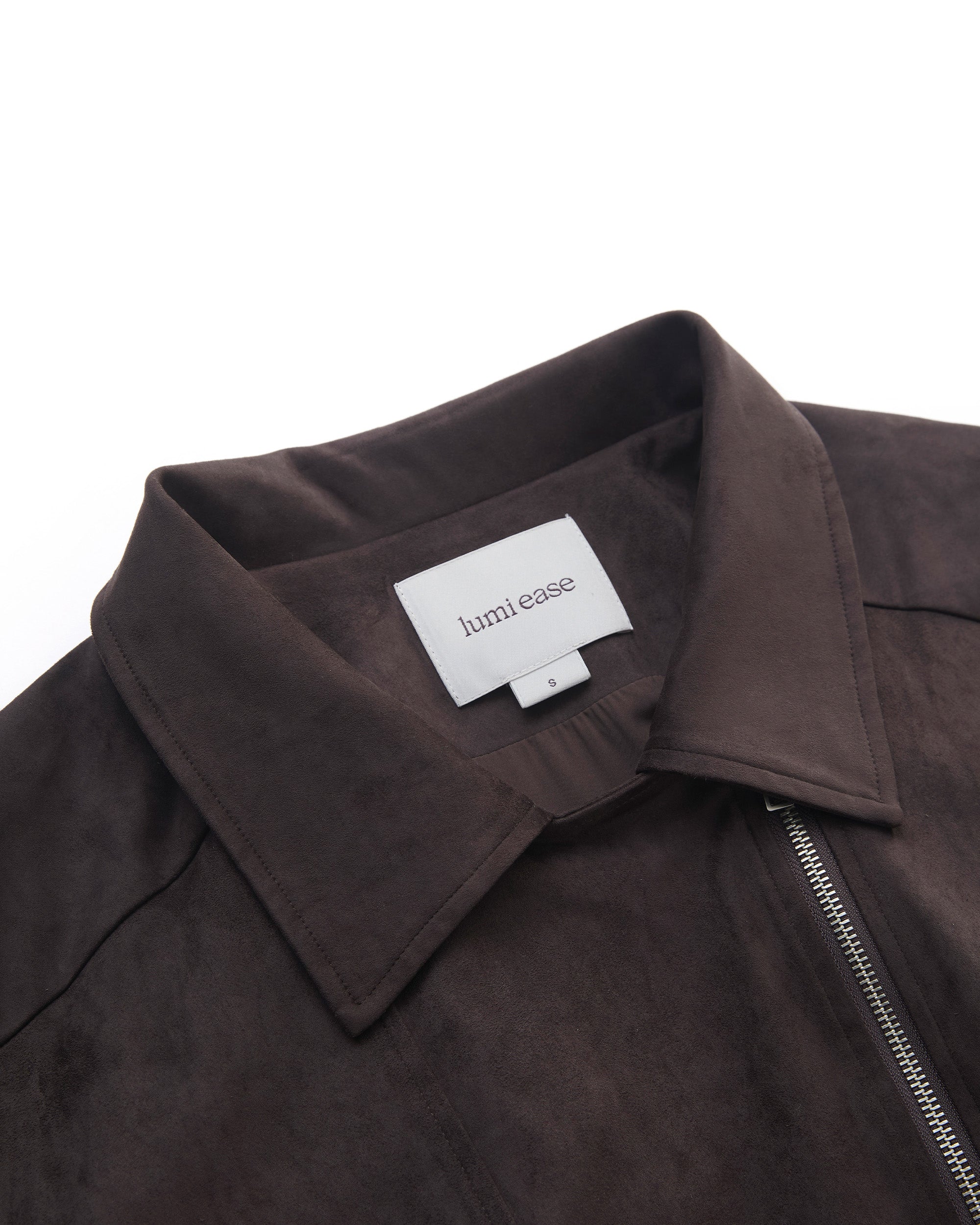 SUEDE MOTORCYCLE JACKET