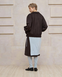 SUEDE MOTORCYCLE JACKET