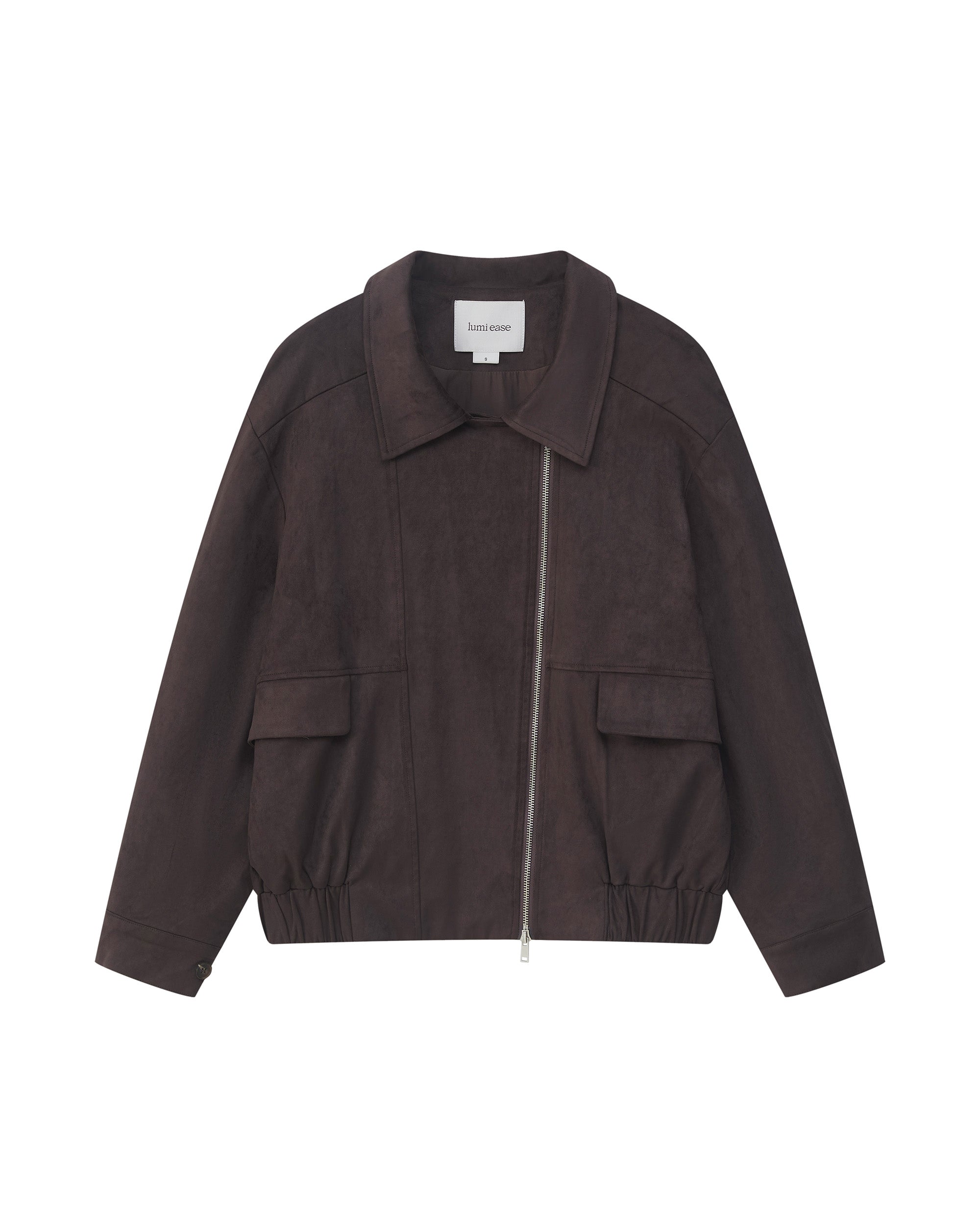 SUEDE MOTORCYCLE JACKET