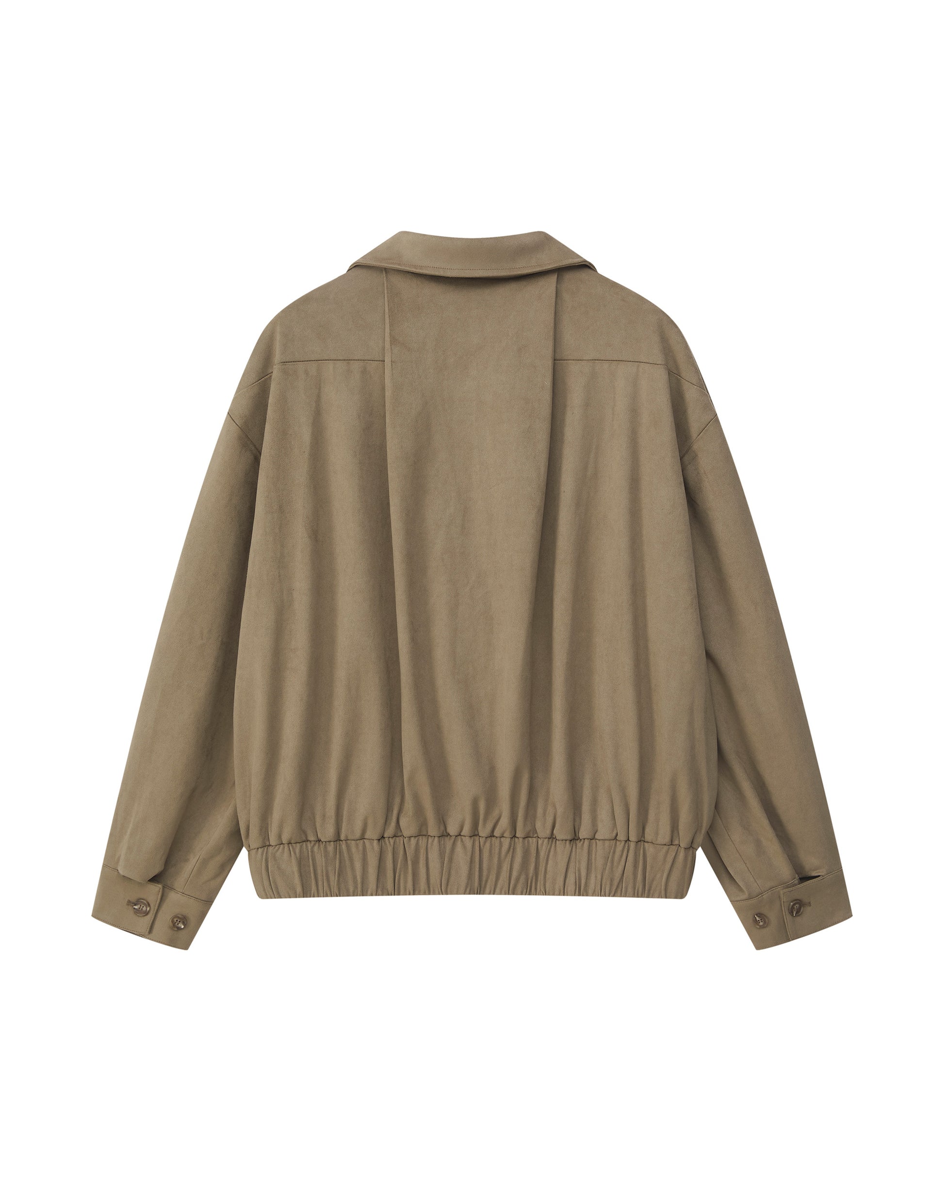 SUEDE MOTORCYCLE JACKET