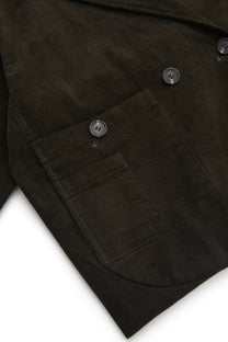 DOUBLE-BREASTED CORDUROY JACKET