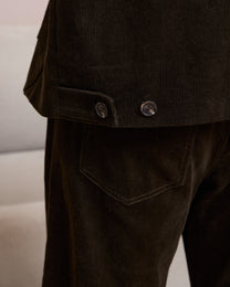 DOUBLE-BREASTED CORDUROY JACKET