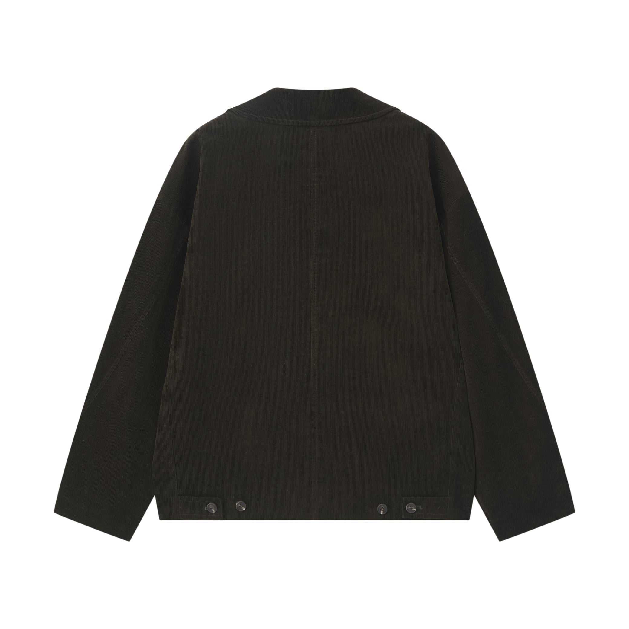 DOUBLE-BREASTED CORDUROY JACKET