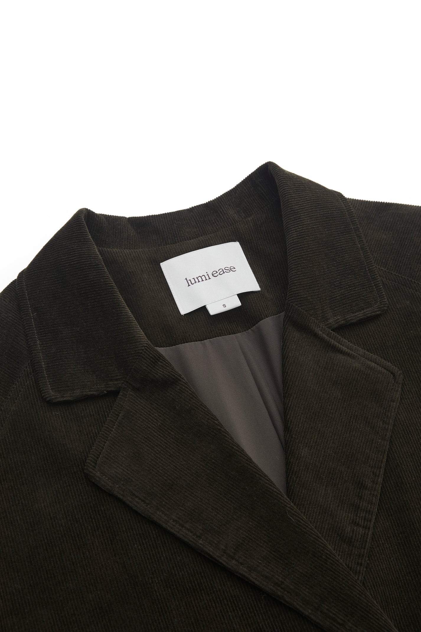 DOUBLE-BREASTED CORDUROY JACKET