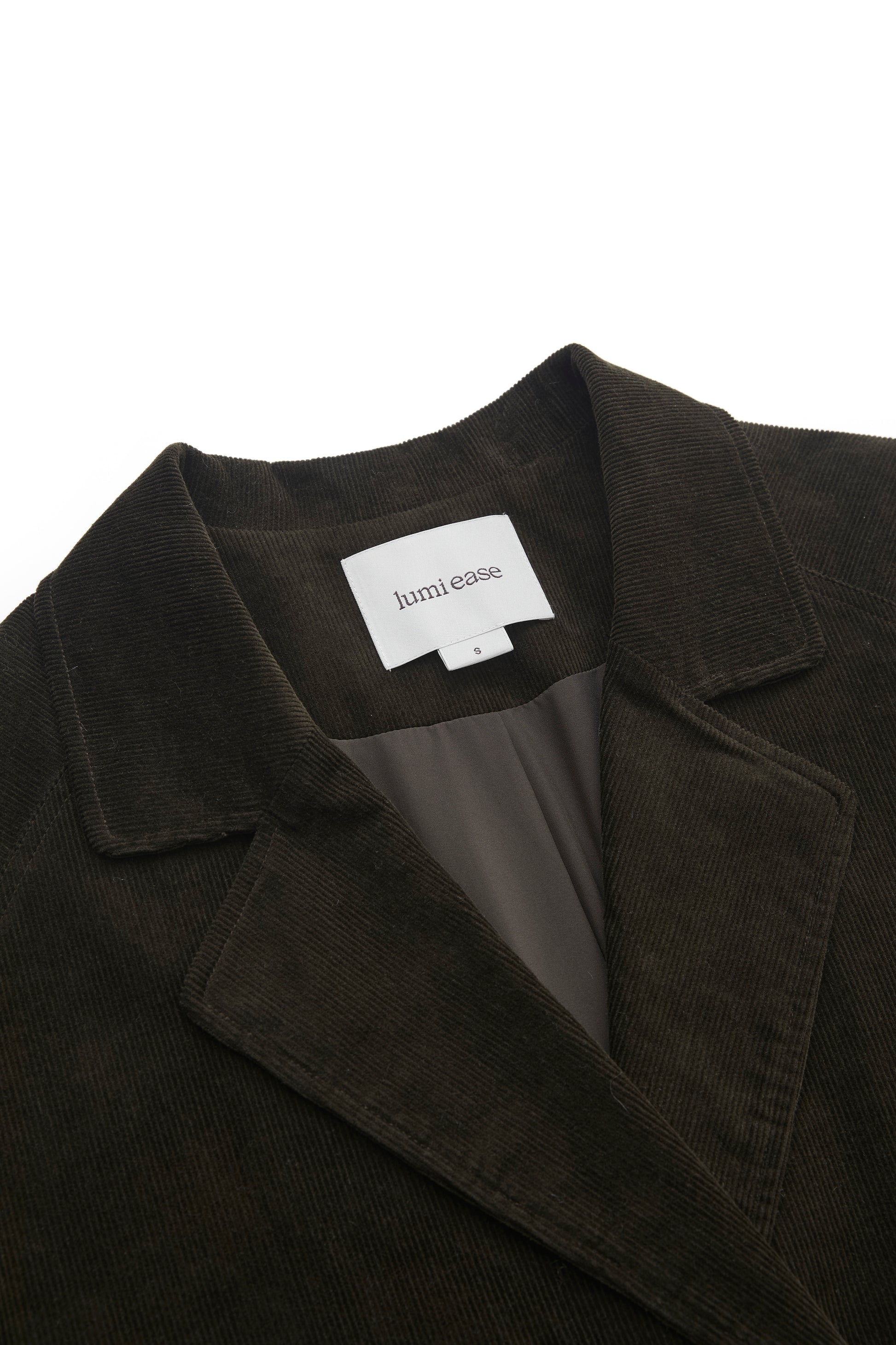 DOUBLE-BREASTED CORDUROY JACKET