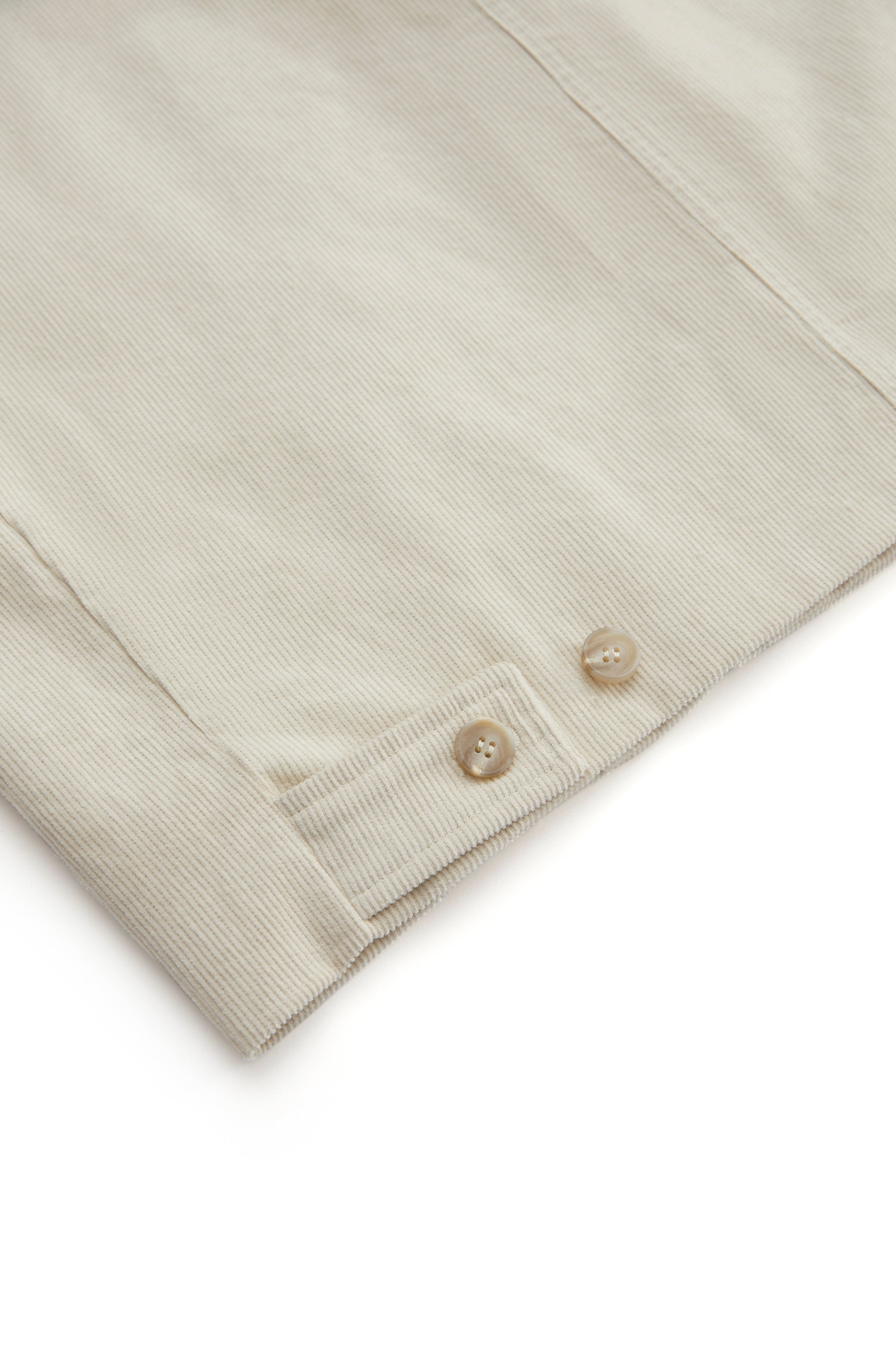 DOUBLE-BREASTED CORDUROY JACKET