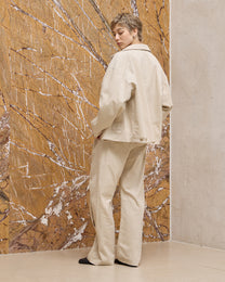 DOUBLE-BREASTED CORDUROY JACKET