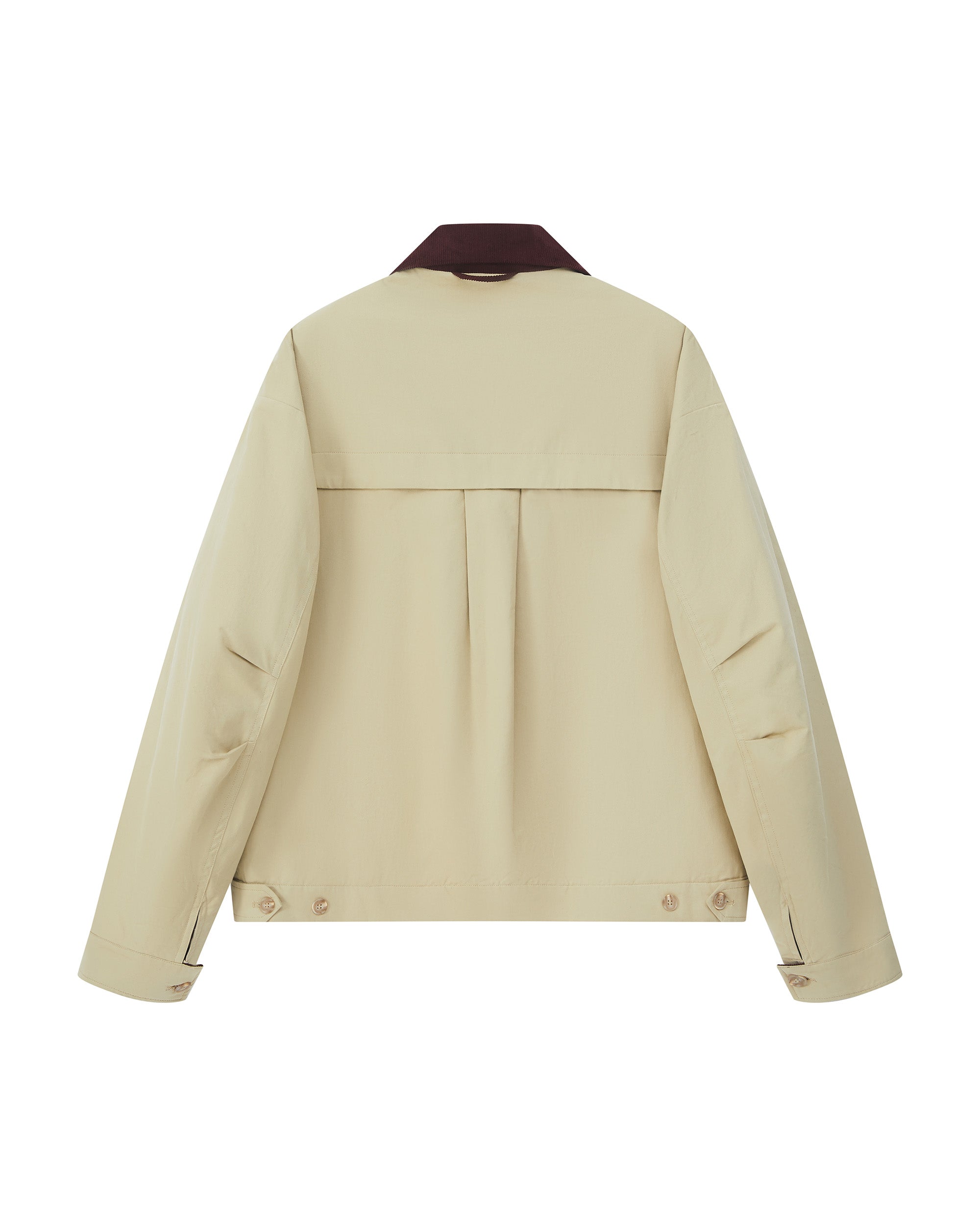 COLOR-BLOCKED PADDED WORK JACKET