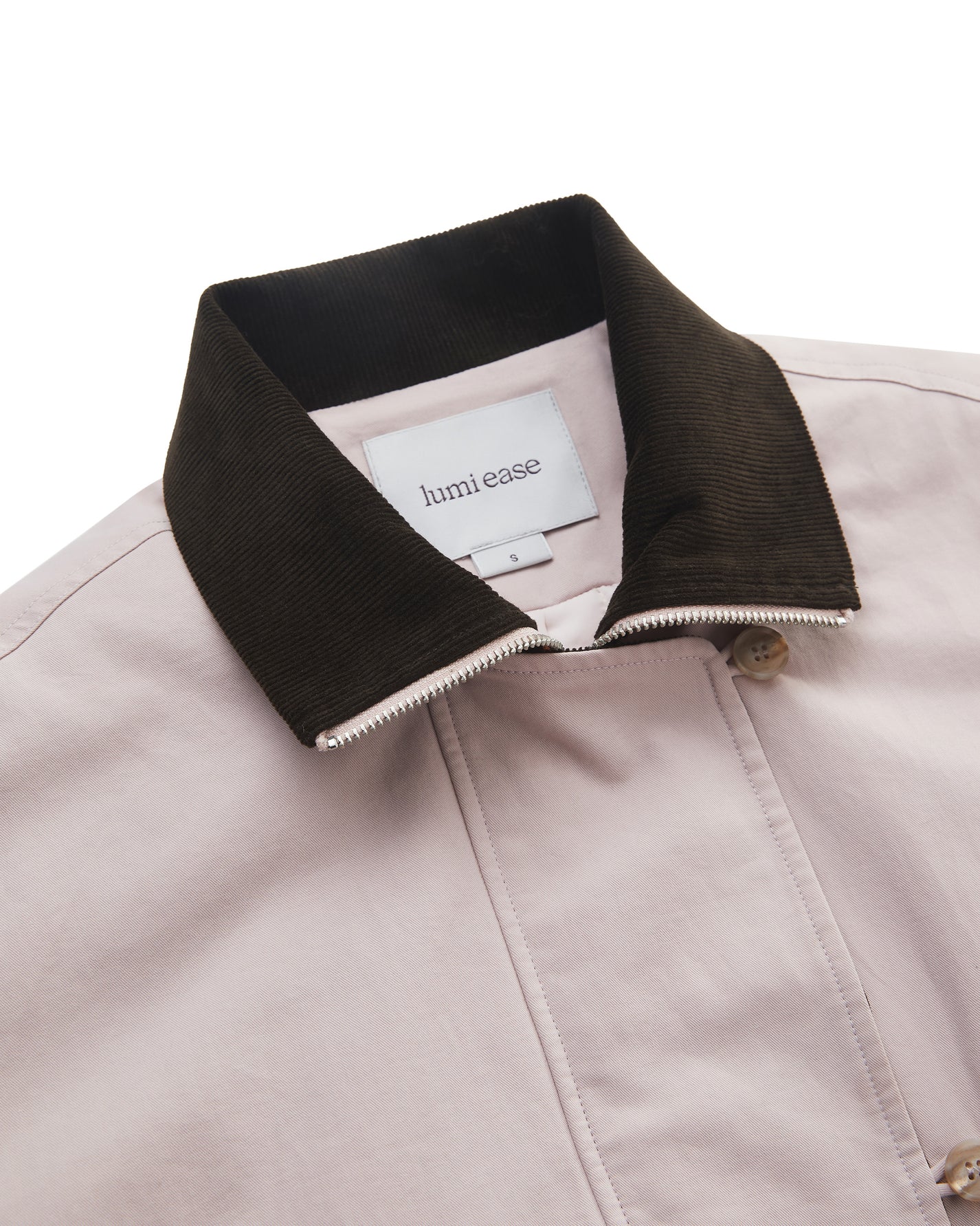 COLOR-BLOCKED PADDED WORK JACKET