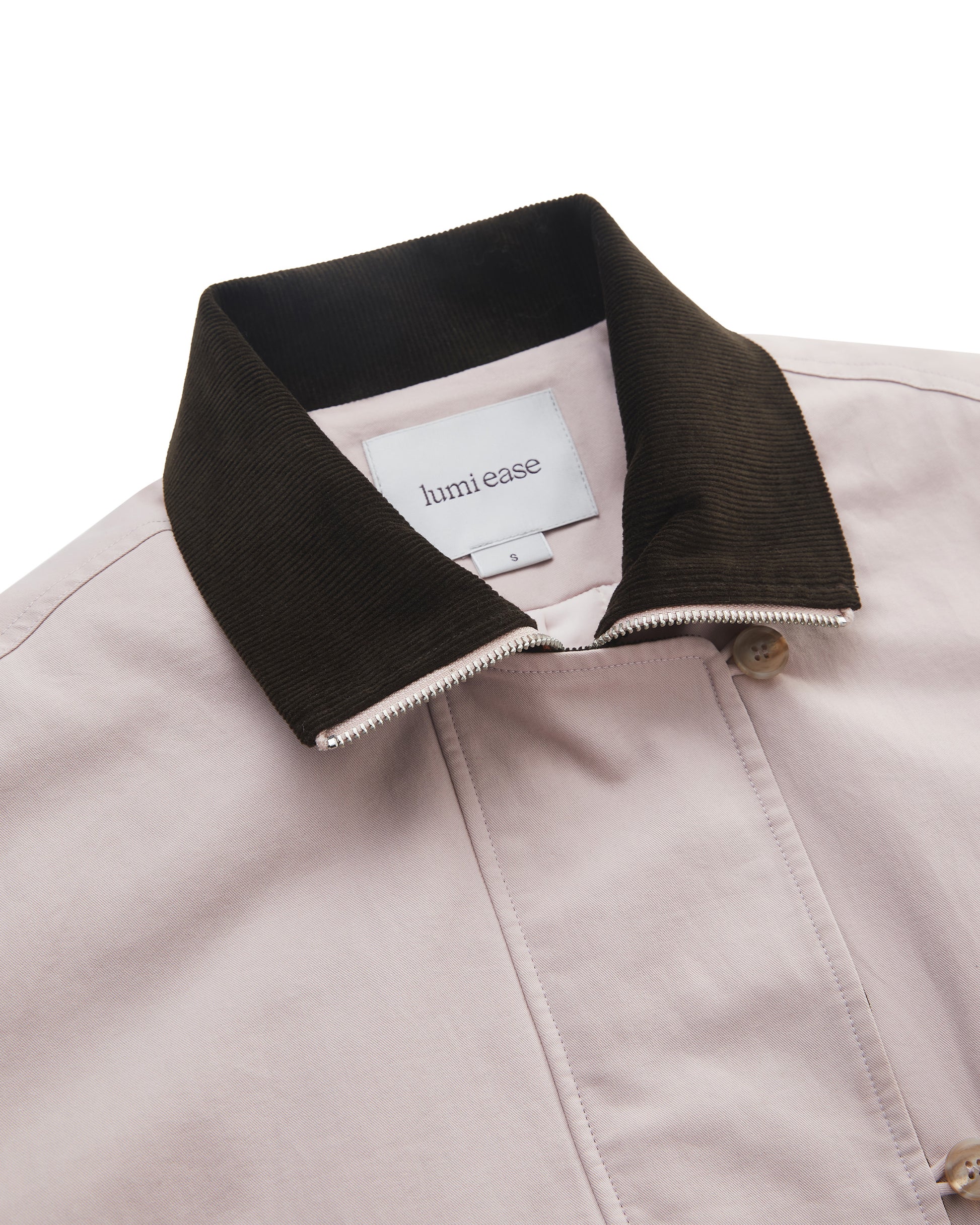 COLOR-BLOCKED PADDED WORK JACKET