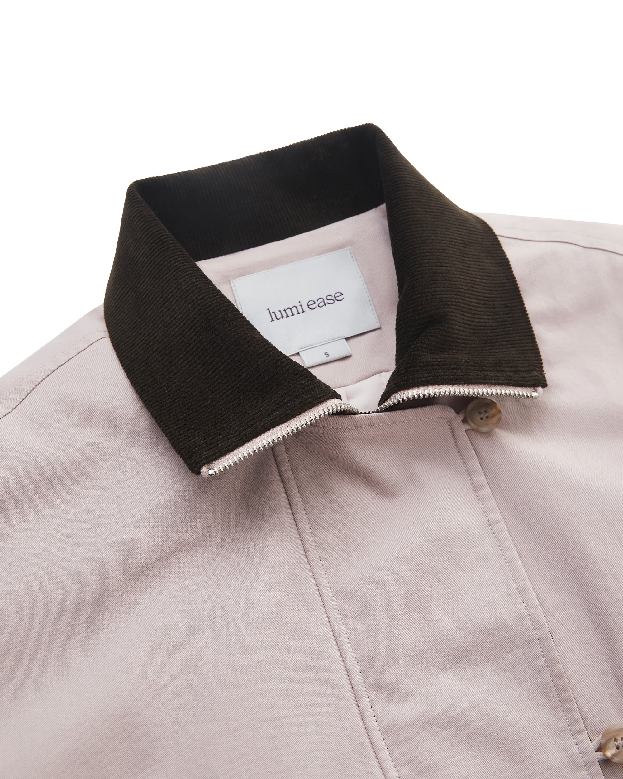 COLOR-BLOCKED PADDED WORK JACKET