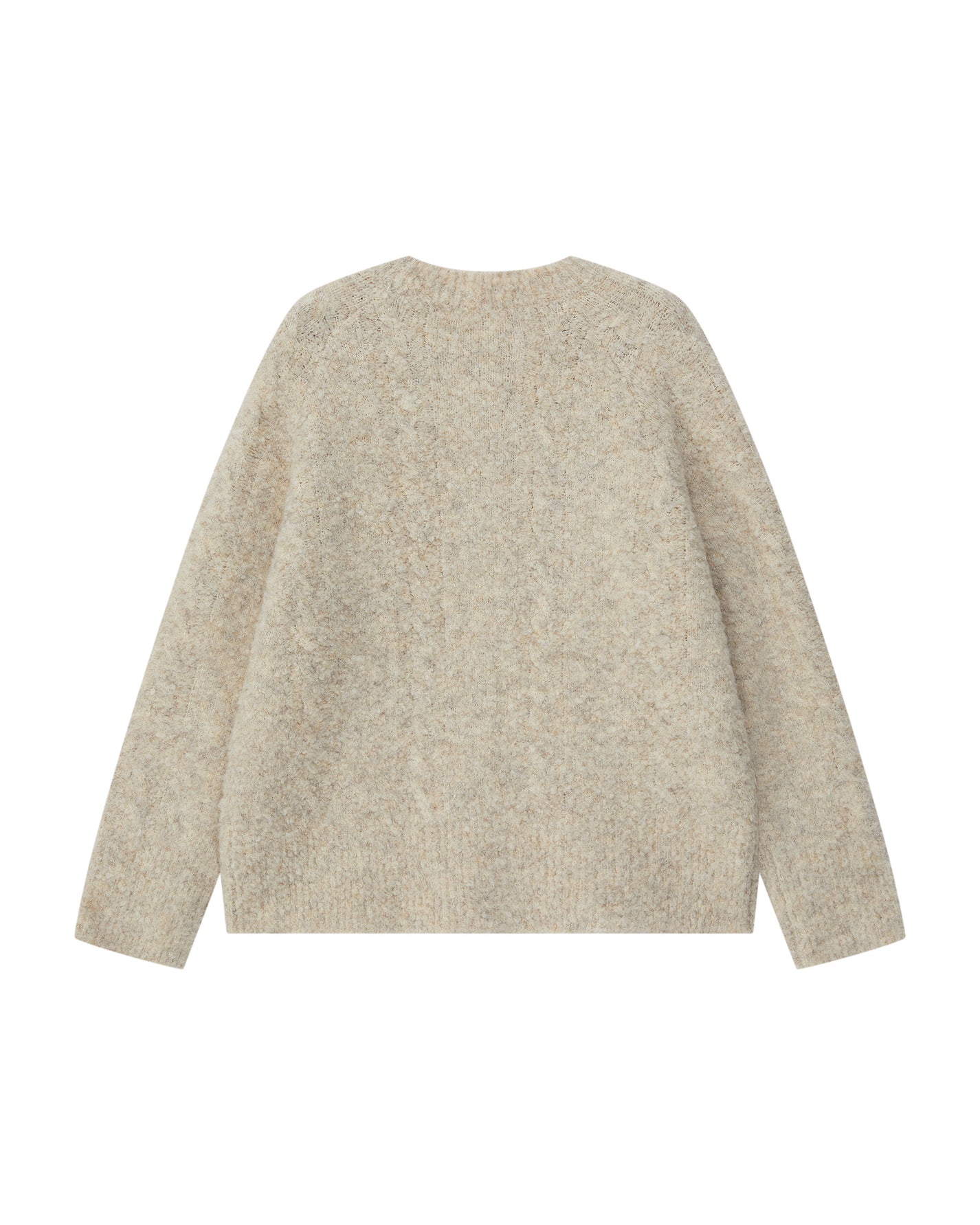 WOOL MARLED SWEATER