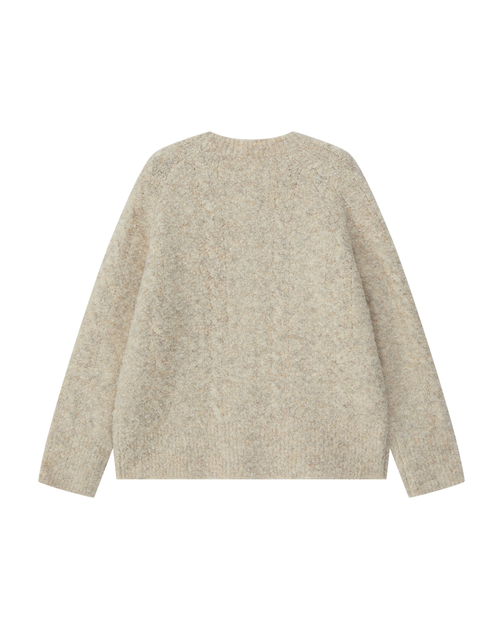 WOOL MARLED SWEATER