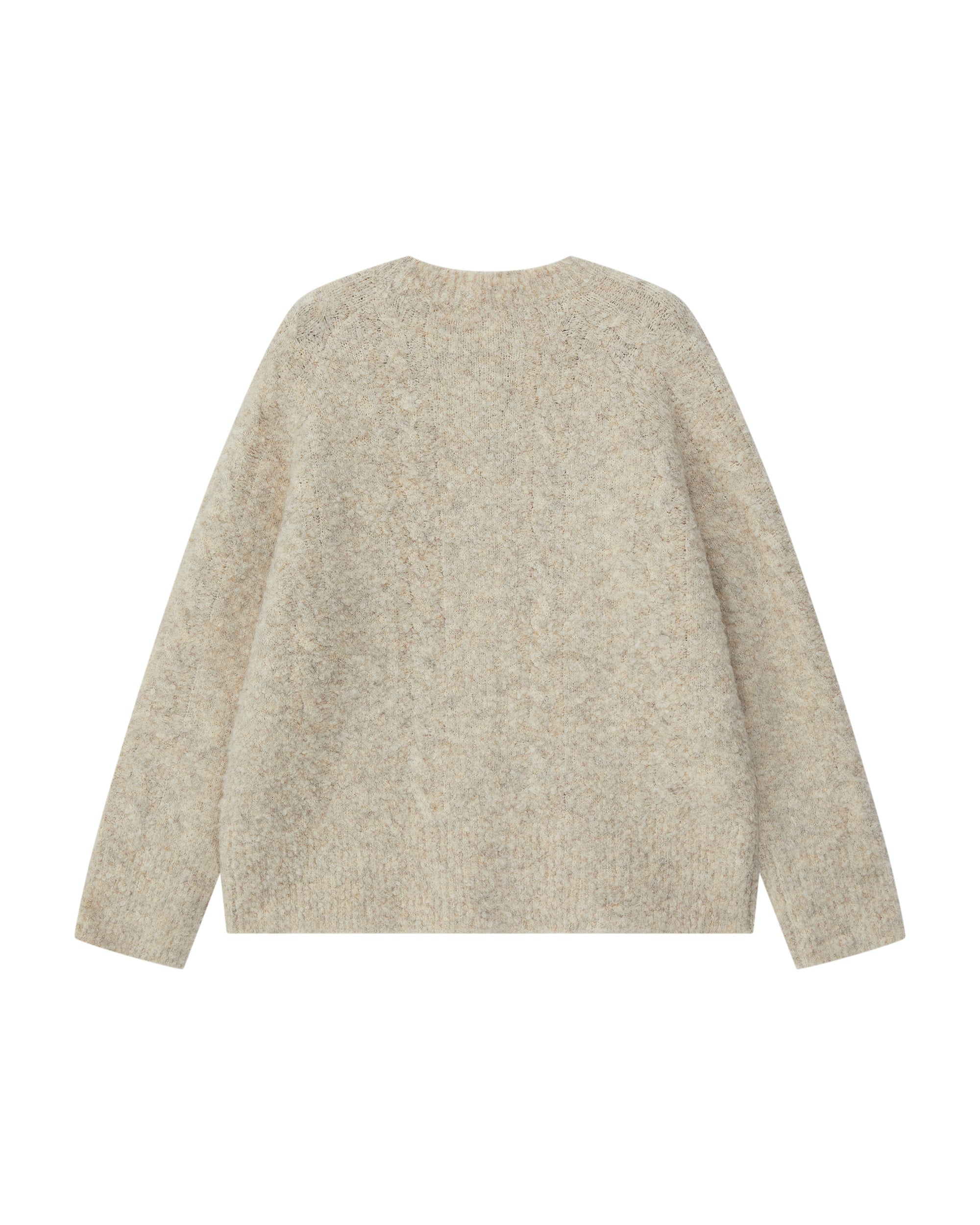 WOOL MARLED SWEATER