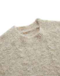WOOL MARLED SWEATER