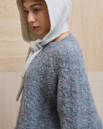 WOOL MARLED SWEATER