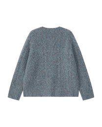 WOOL MARLED SWEATER