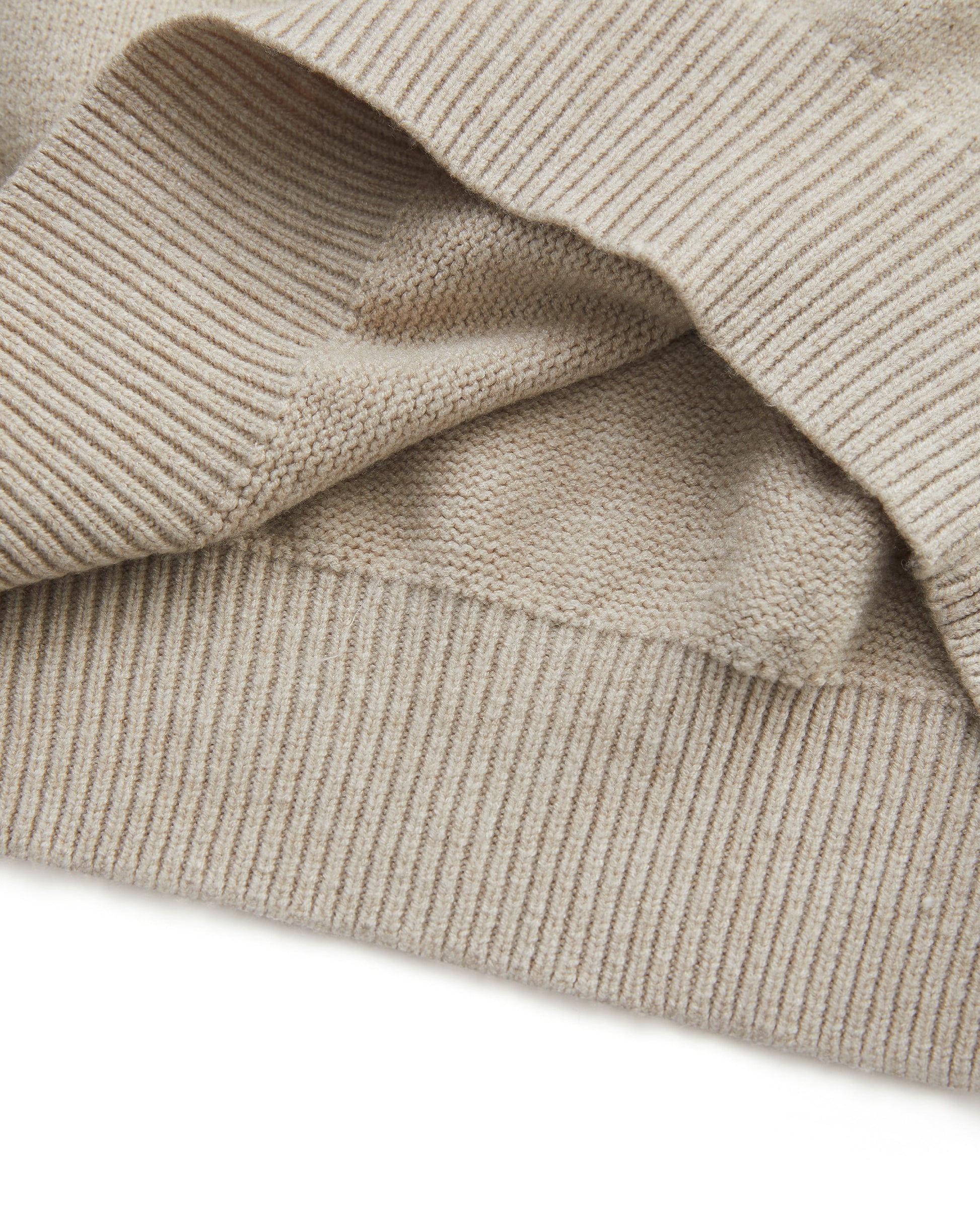 WOOL POLO CASUAL SWEATER