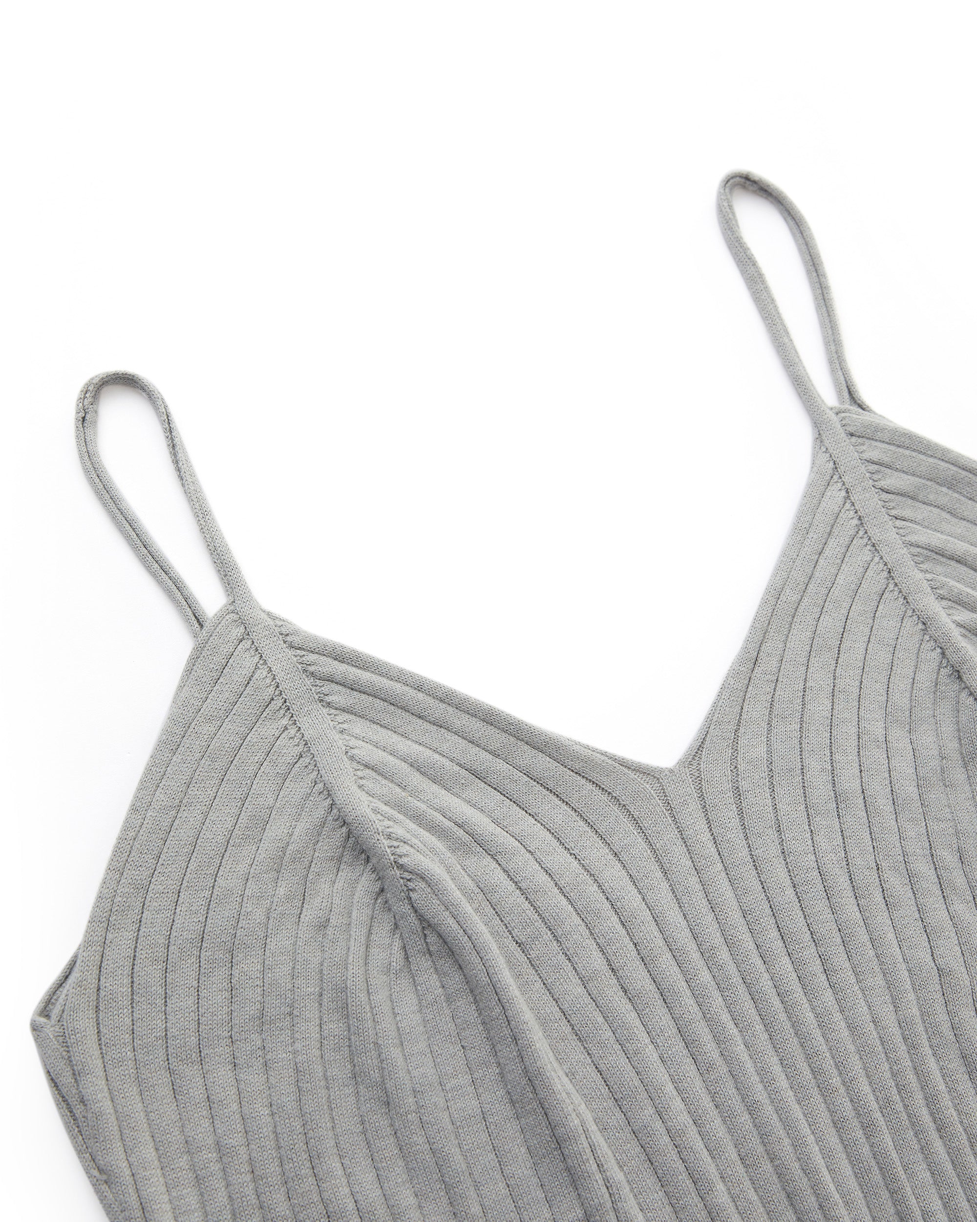 DOUBLE-LAYER DRAPED TIE DRESS