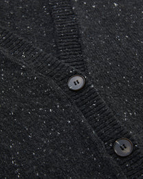 SLOUCHY FRINGED CARDIGAN