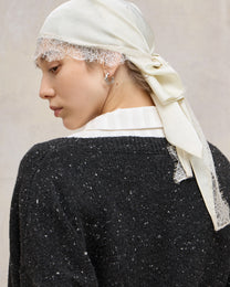 SLOUCHY FRINGED CARDIGAN