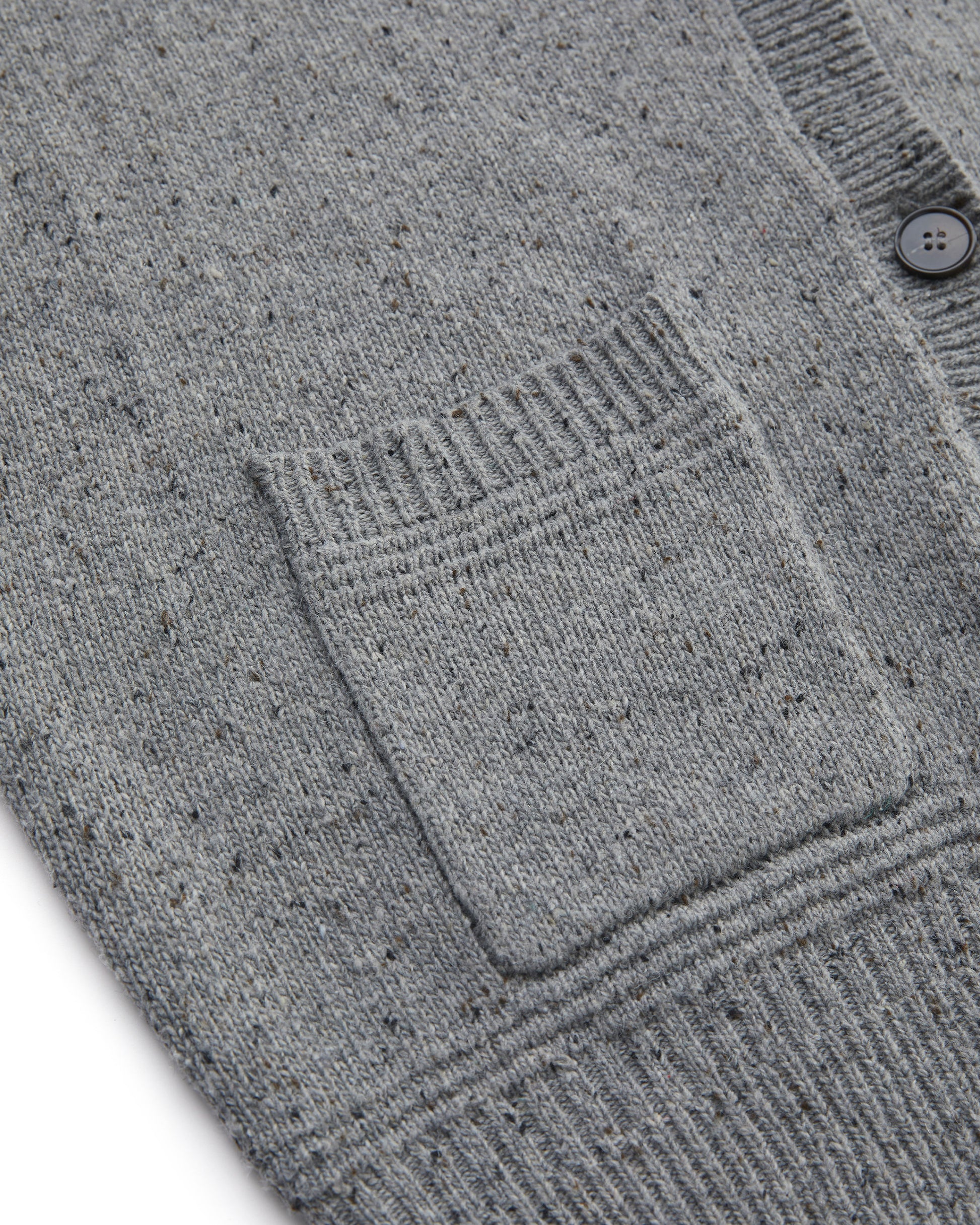 SLOUCHY FRINGED CARDIGAN