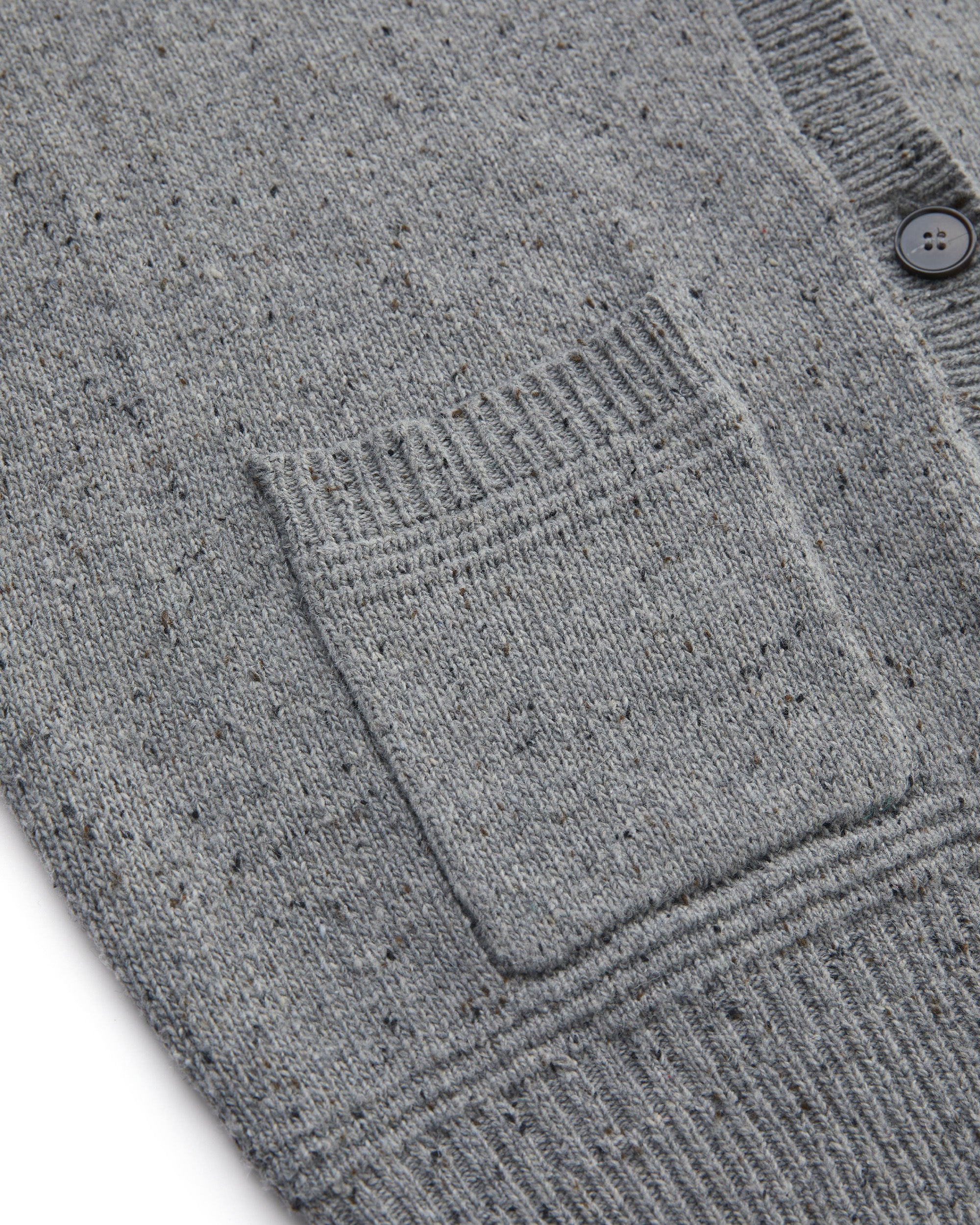 SLOUCHY FRINGED CARDIGAN