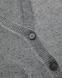 SLOUCHY FRINGED CARDIGAN