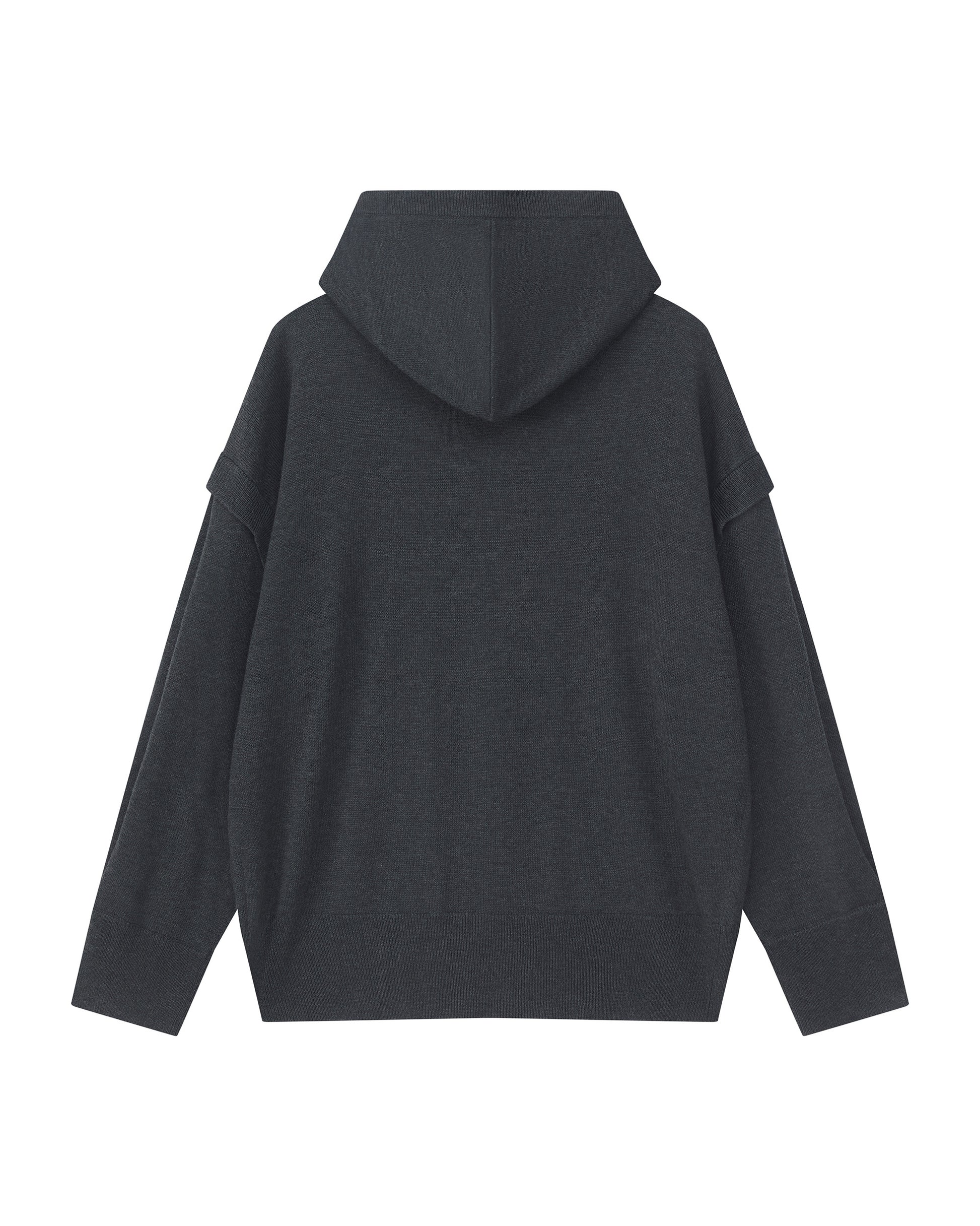 WOOL SILK HOODIE