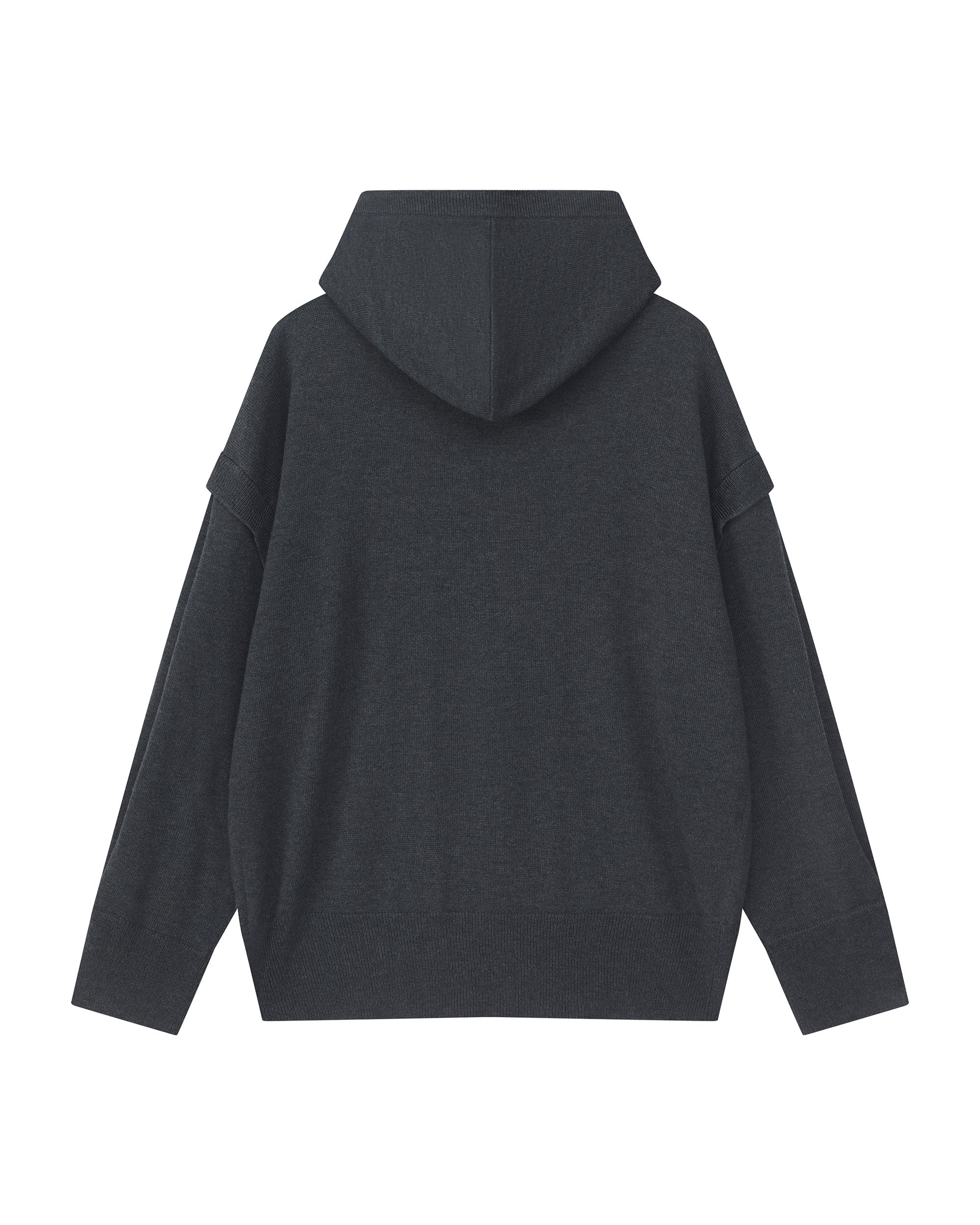 WOOL SILK HOODIE