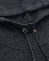 WOOL SILK HOODIE