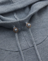 WOOL SILK HOODIE