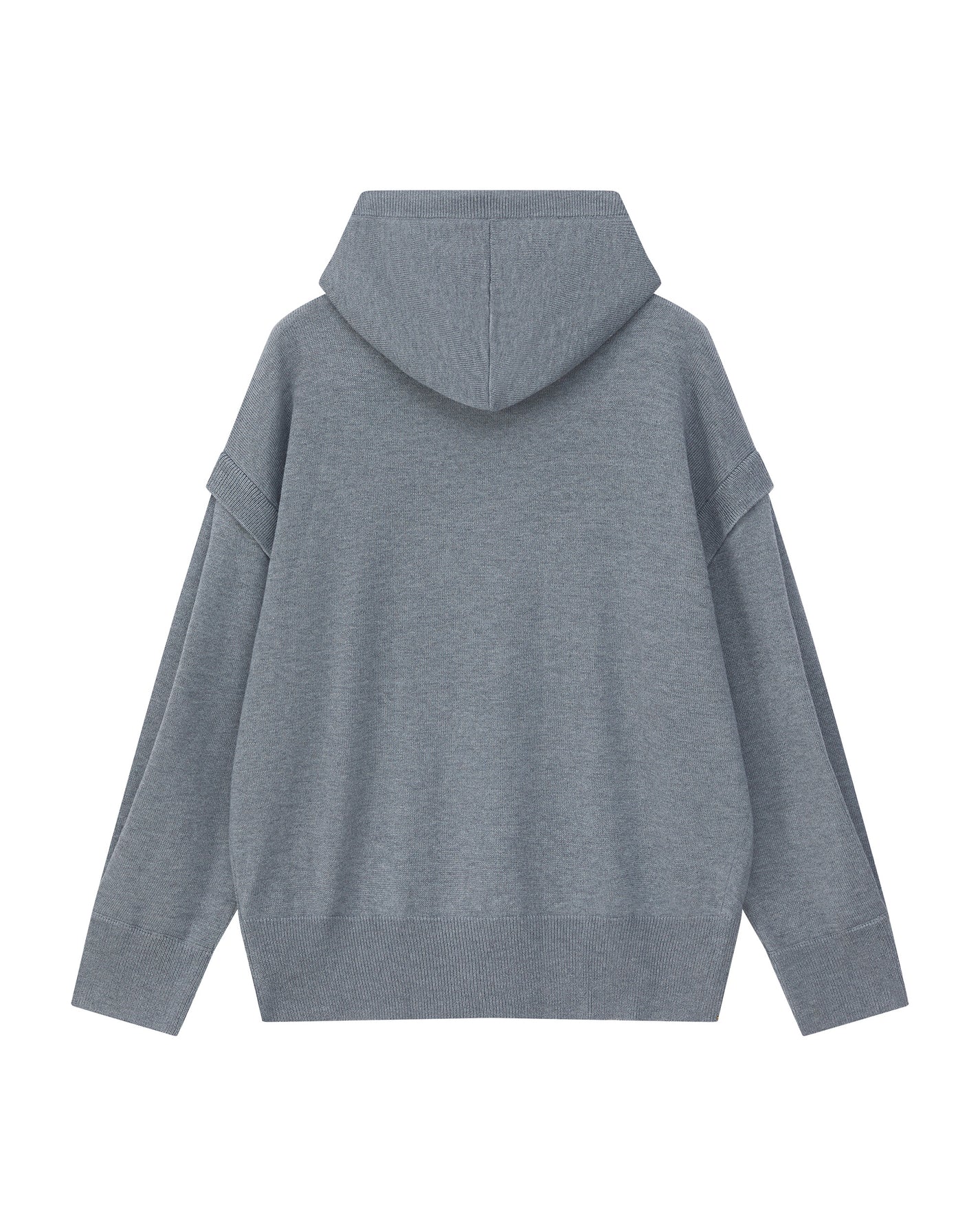 WOOL SILK HOODIE