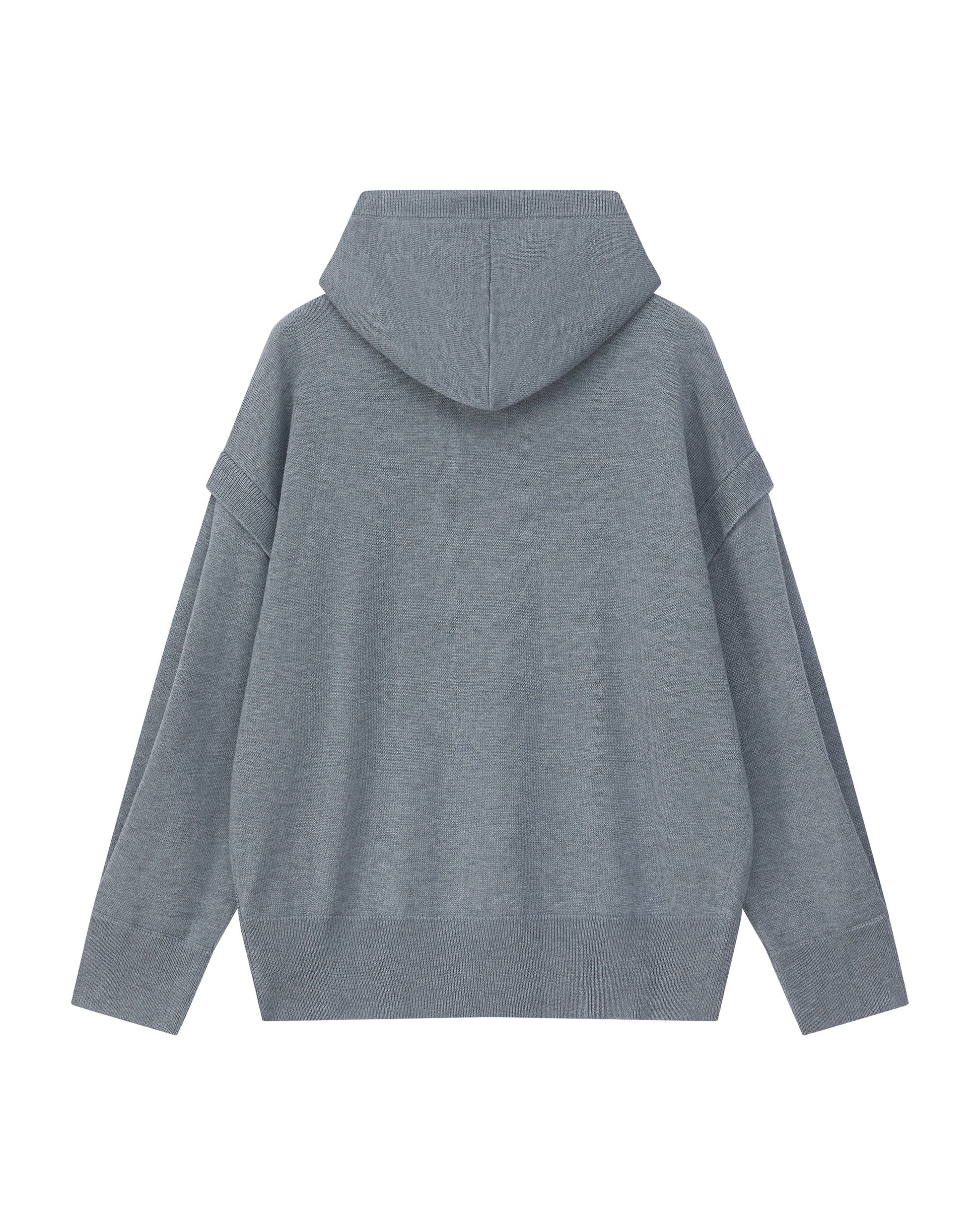 WOOL SILK HOODIE