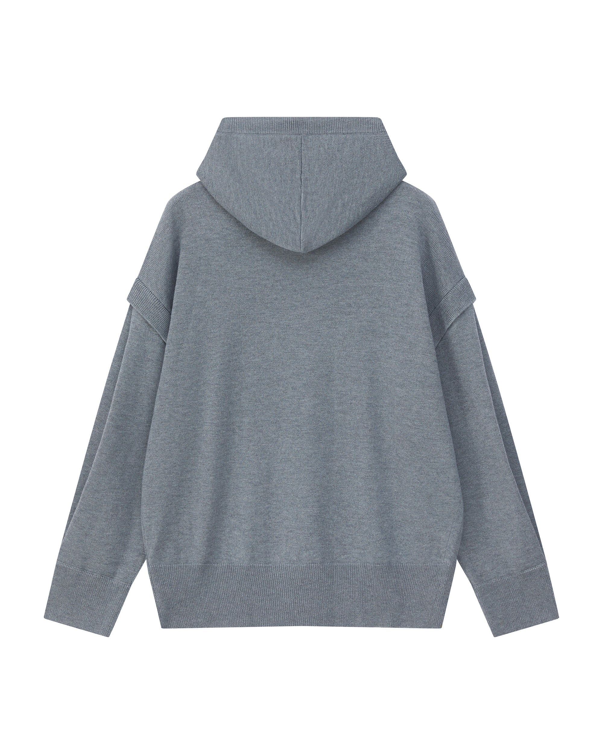 WOOL SILK HOODIE