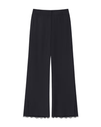 FRINGED FLARE PANTS