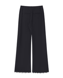 FRINGED FLARE PANTS