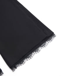 FRINGED FLARE PANTS