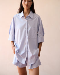 DUAL WAIST PLEATED SHORTS