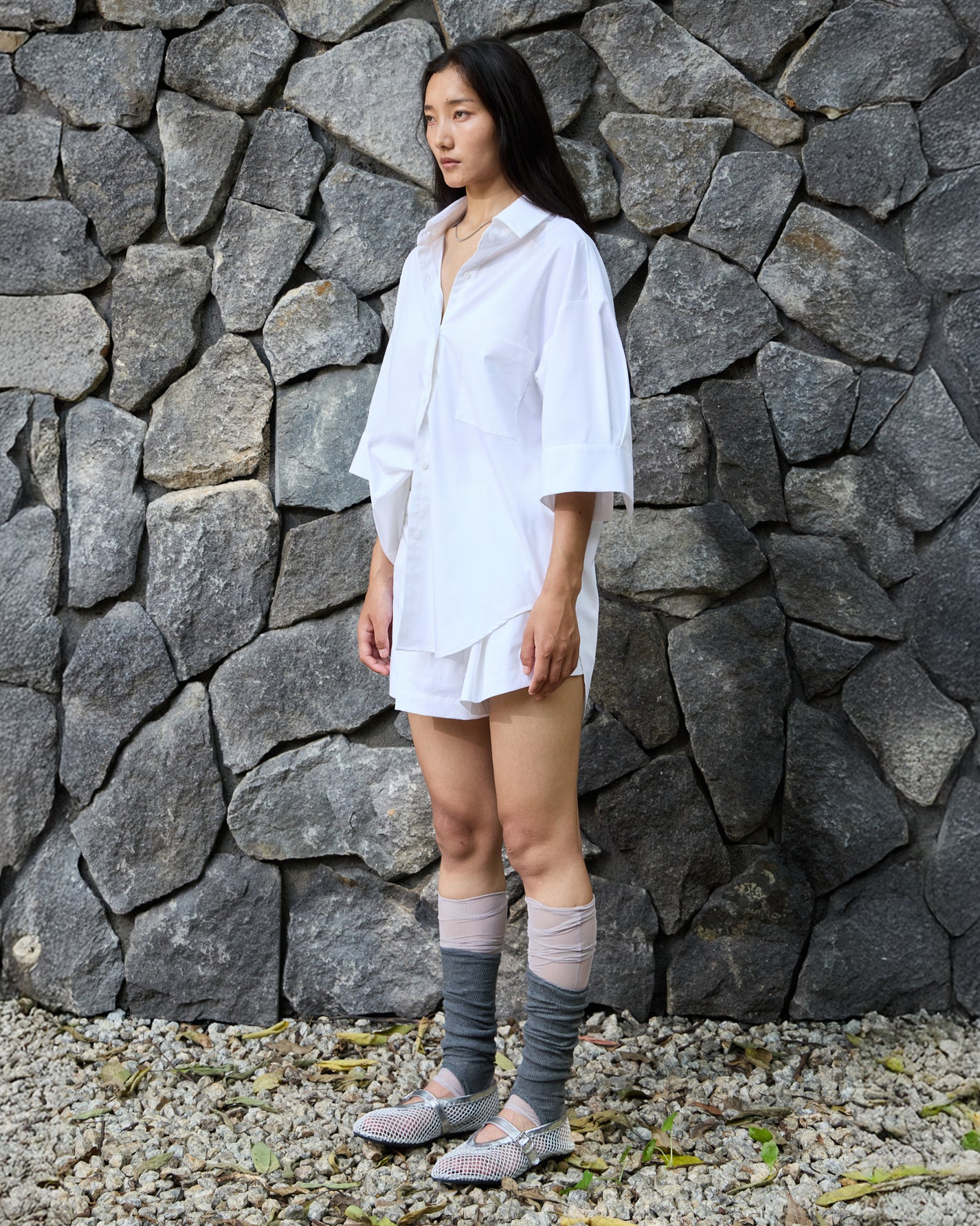 DUAL WAIST PLEATED SHORTS