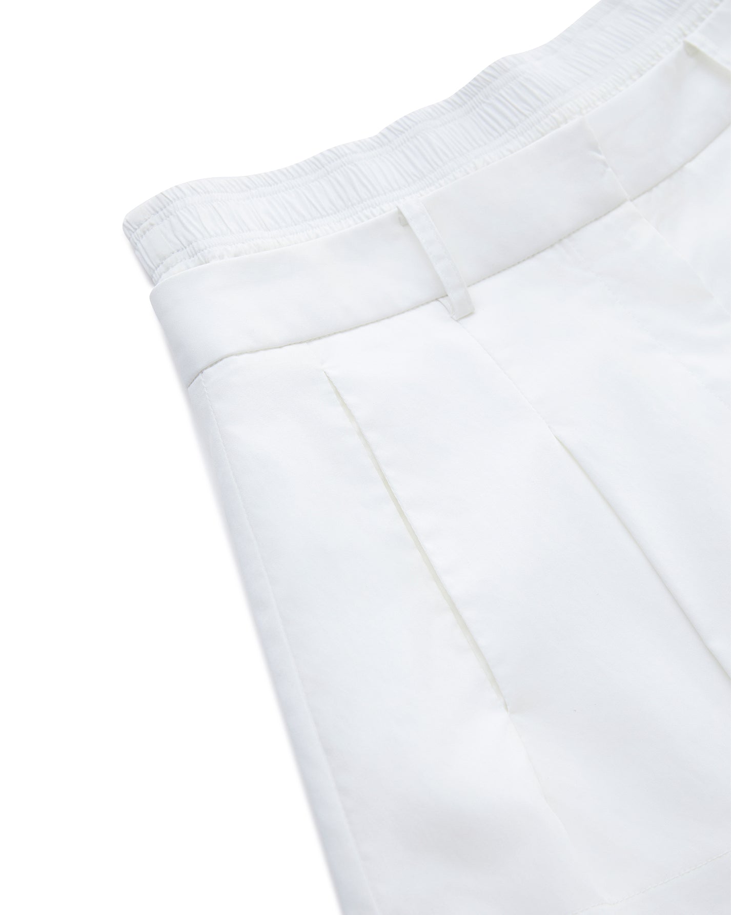 DUAL WAIST PLEATED SHORTS
