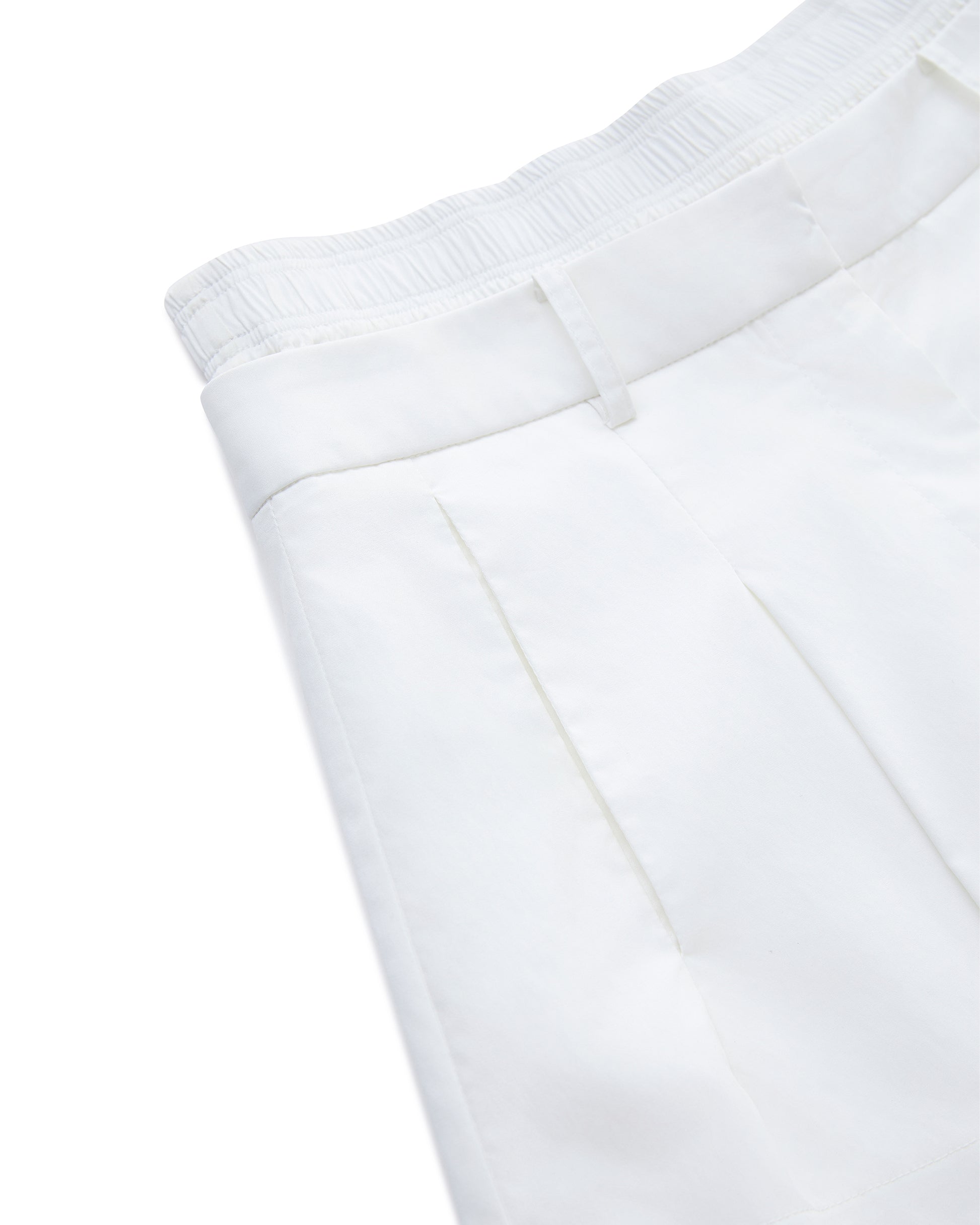 DUAL WAIST PLEATED SHORTS