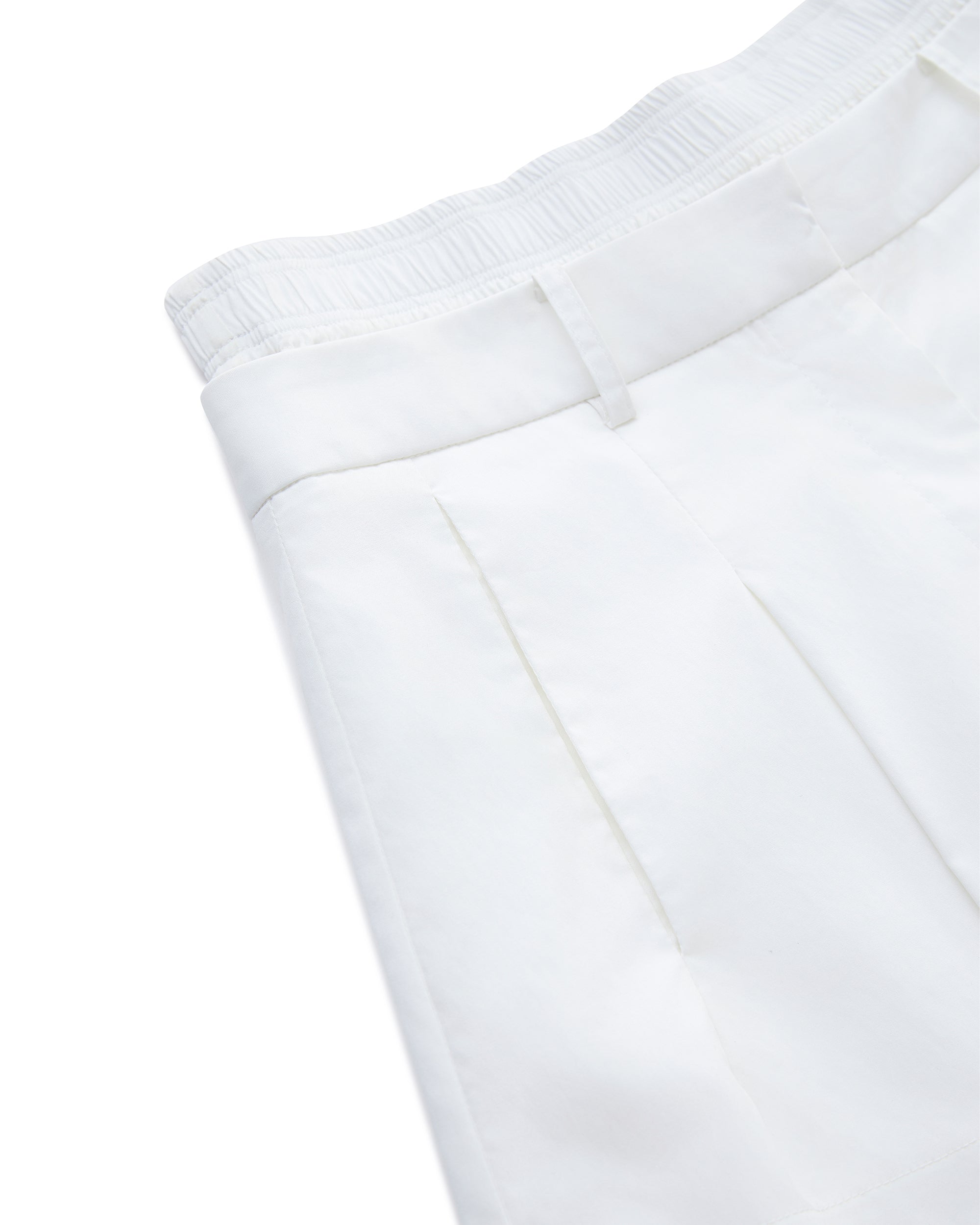 DUAL WAIST PLEATED SHORTS